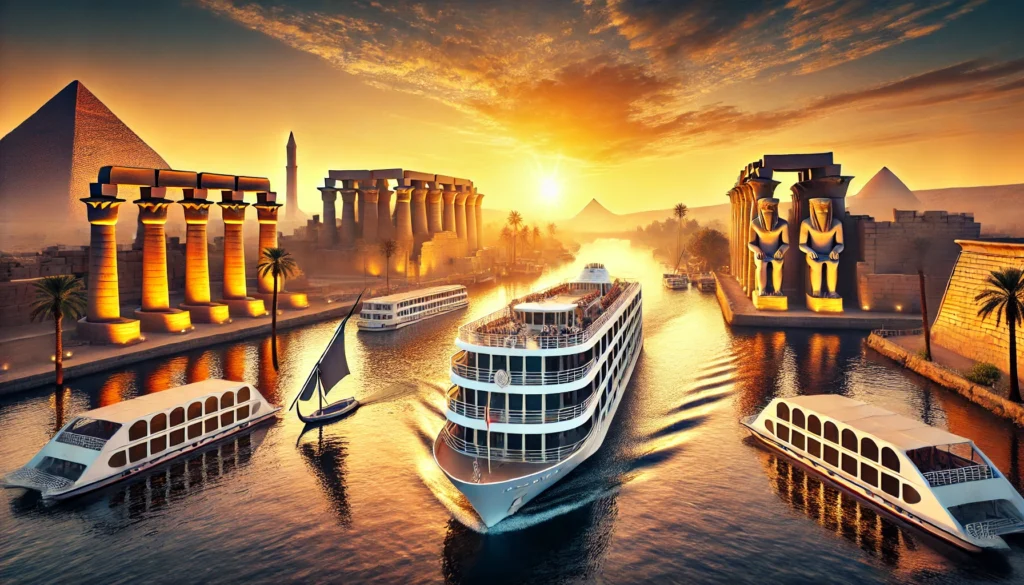 Nile River Cruise Sunset